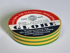 GLOBE 19mmX0,13mm SARI-YEŞİL ELEKTRİK İZOLASYON BANT