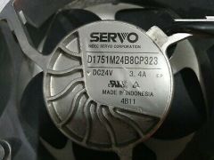 SERVO D1751M24B8CP323 FAN