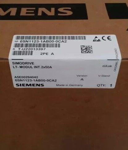 SIEMENS 6SN1123-1AB00-0CA2 SIMODRIVE 611 GÜÇ MODÜLÜ