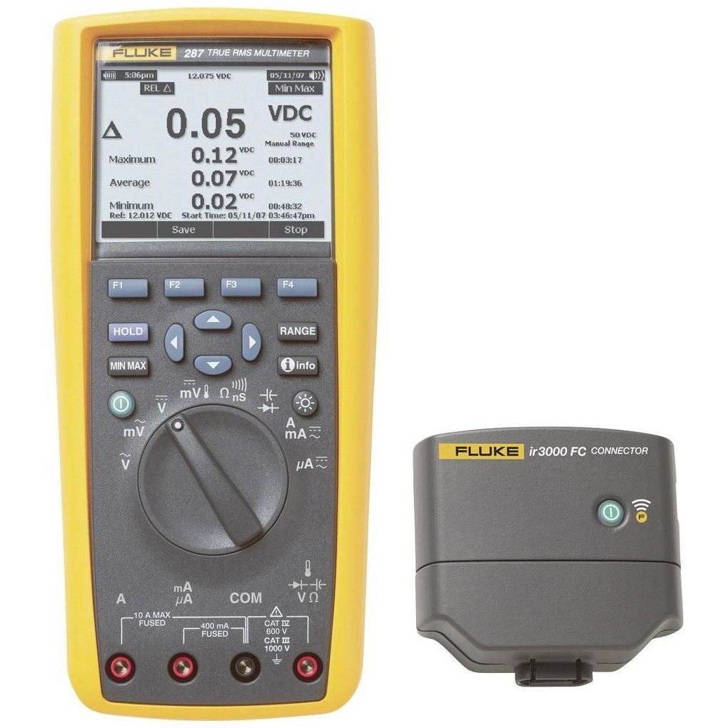 Fluke 287/FVF/IR3000 Dijital Multimetre True Rms