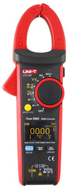 Unit UT216D 600A True RMS Dijital Pensampermetre