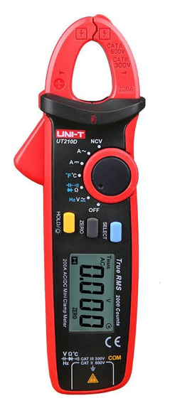 Unit UT210D 600V 200A Mini Dijital Pensampermetre