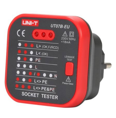 Unit UT07B-EU Priz Test Cihazı