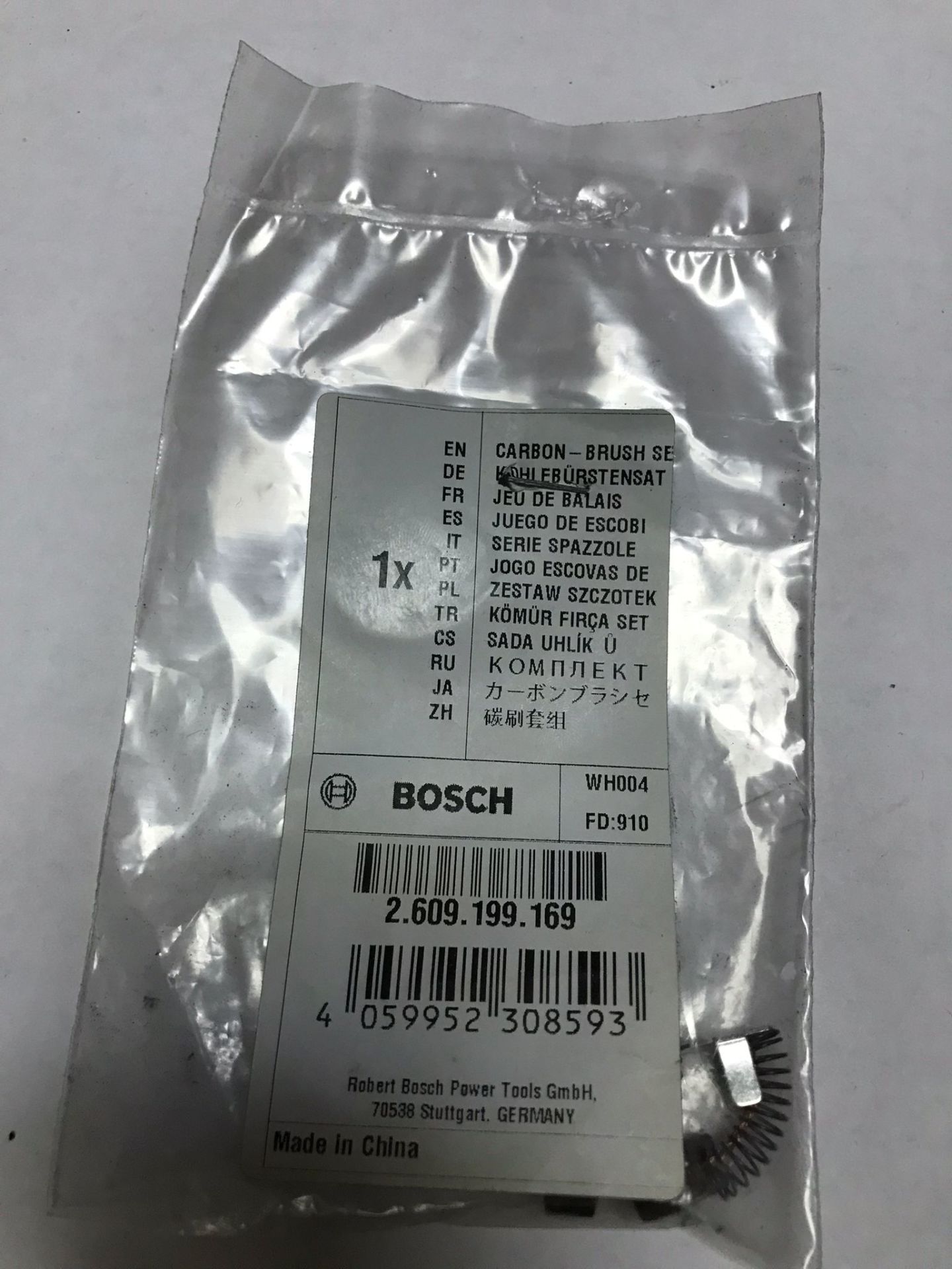 BOSCH WH004 FD:910