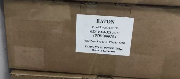 EATON EEA-PAM-523-A-33 ORANSAL VANA KONTROLÜ İÇİN VOLTAJ AMPLİFİKATÖRÜ