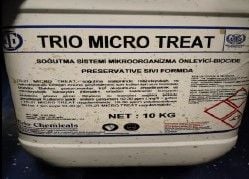 TRIO PRESERVATIVE SIVI FORMDA (SOĞUTMA SİSTEMİ MİKROORGANİZMA ÖNLEYİCİ)