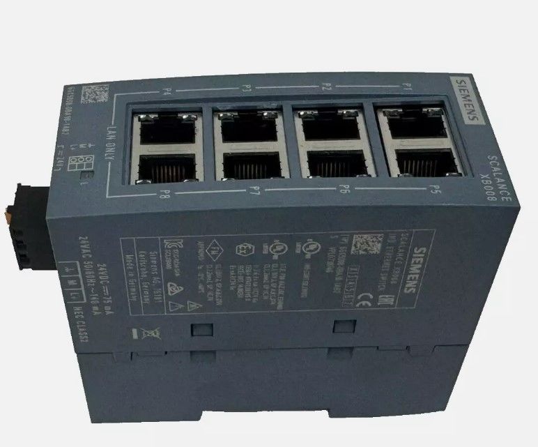 SIEMENS 6GK5008-0BA10-1AB2 ETHERNET SWITCH