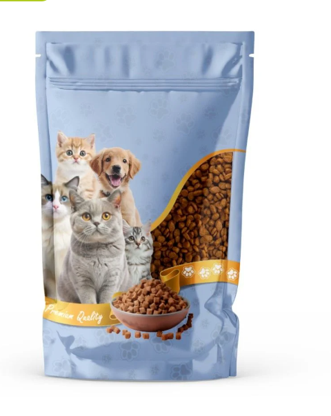 Baskılı Kedi Köpek Maması Ambalajı