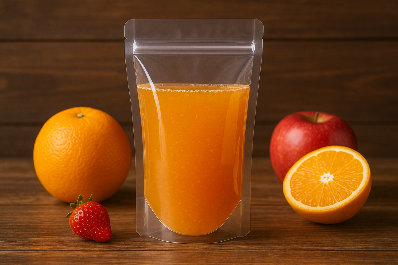 Sıvı Gıdalar İçin Özel Doypack Ambalaj