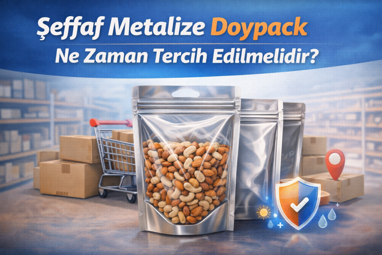 Şeffaf Metalize Doypack Ne Zaman Tercih Edilmelidir?