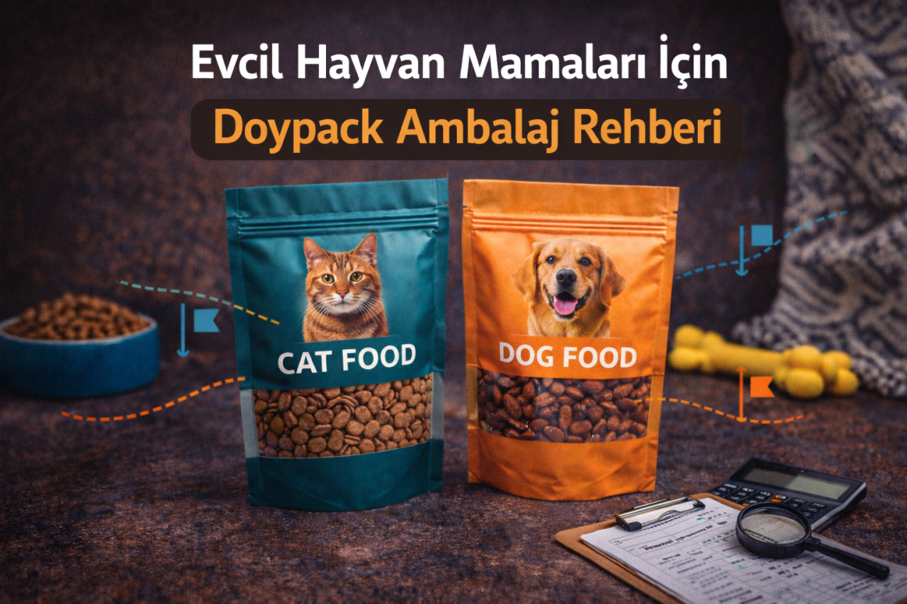 Kedi ve Köpek Mamalarında Doypack