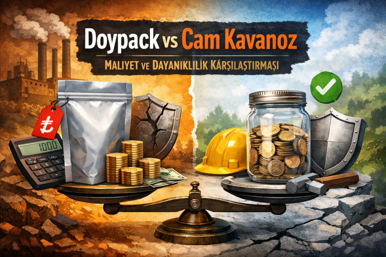 Doypack ve Cam Kavanoz Maliyet ve Dayanıklılık Karşılaştırması