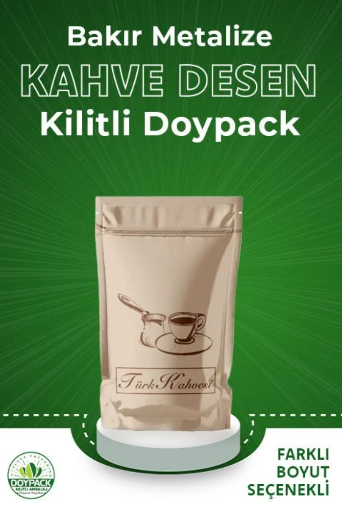 Desenli Kilitli Doypack