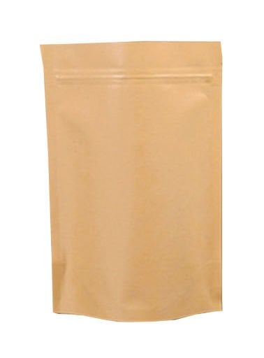 Kraft Alüminyum Kilitli Doypack