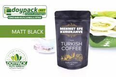 Mat siyah Alüminyum Doypack