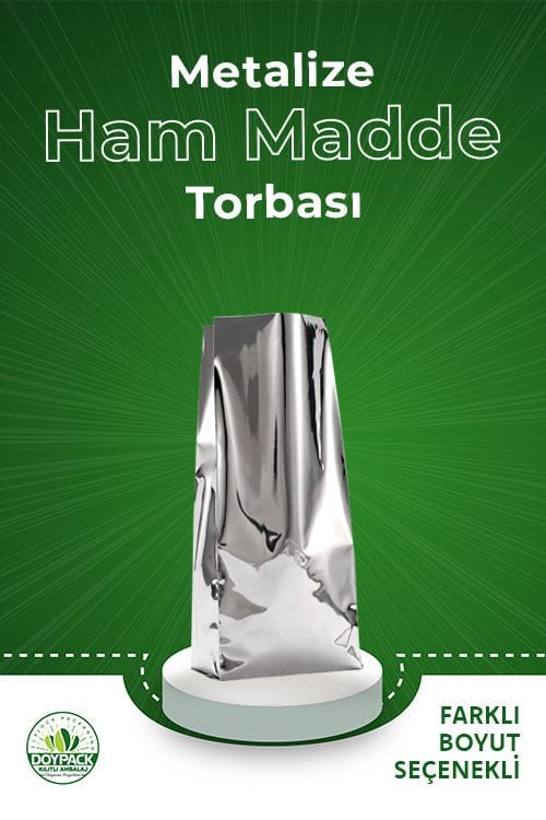 Metalize Ham Madde Torbası 200 - 35x78cm