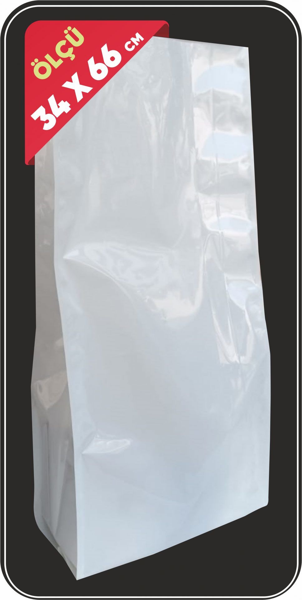 White Polyethylene Raw Material Bag