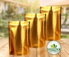 Parlak Gold Alüminyum doypack