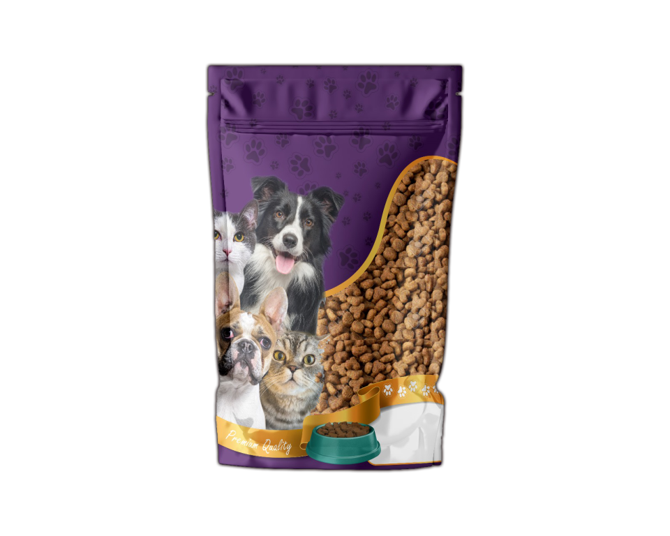 Baskılı Kedi Köpek Maması Ambalajı