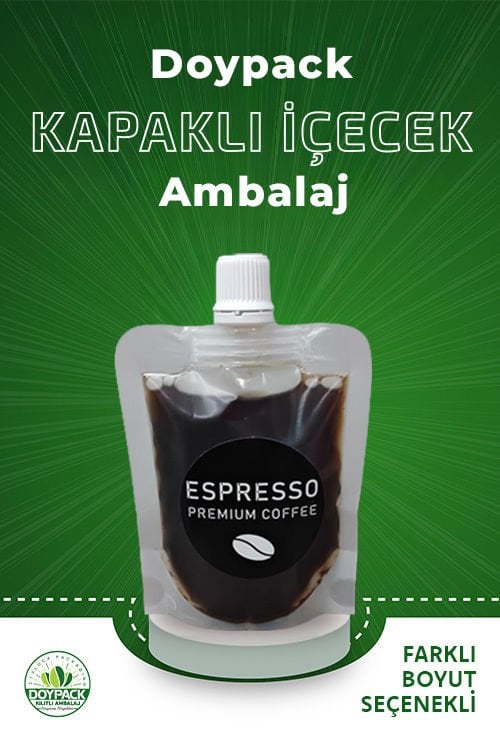 Kapaklı İçecek Doypack Ambalaj 500 - 10x16cm