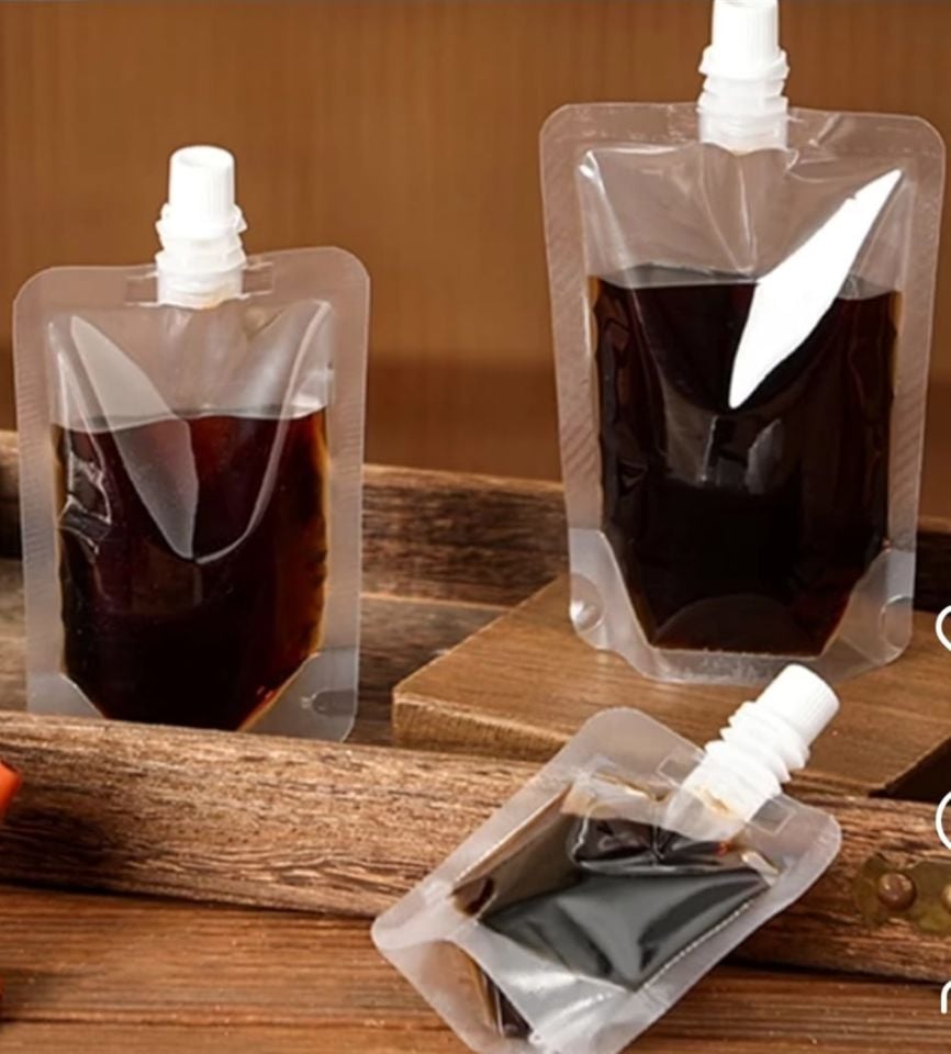 Kapaklı İçecek Doypack Ambalaj 250 - 10x16cm