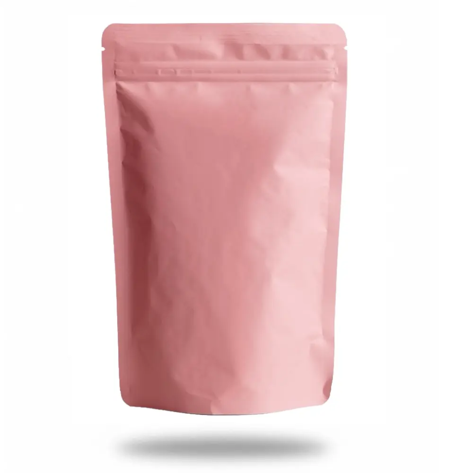 Pembe Alüminyum Kilitli Doypack 1000 - 13x20cm