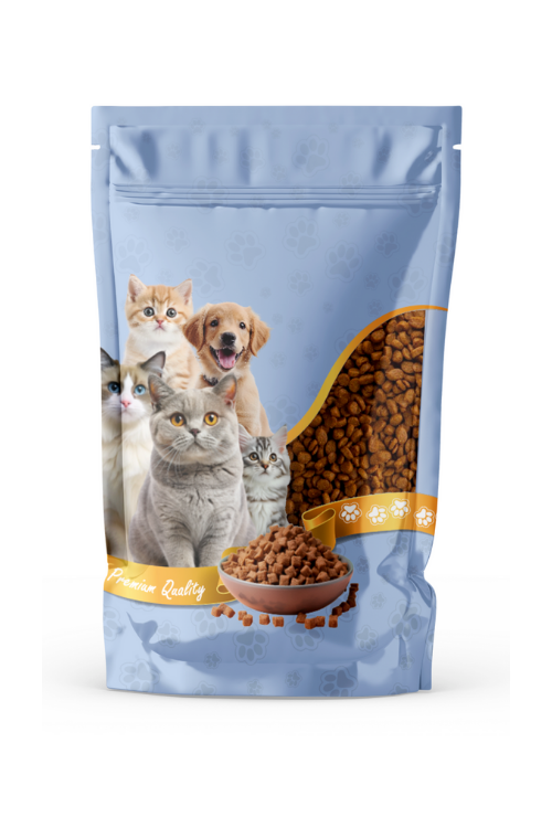 Petshop Baskılı Pencereli Kilitli Doypack 500 - 21x31+5cm
