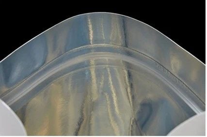 Beyaz Kraft Alüminyum Kilitli Doypack