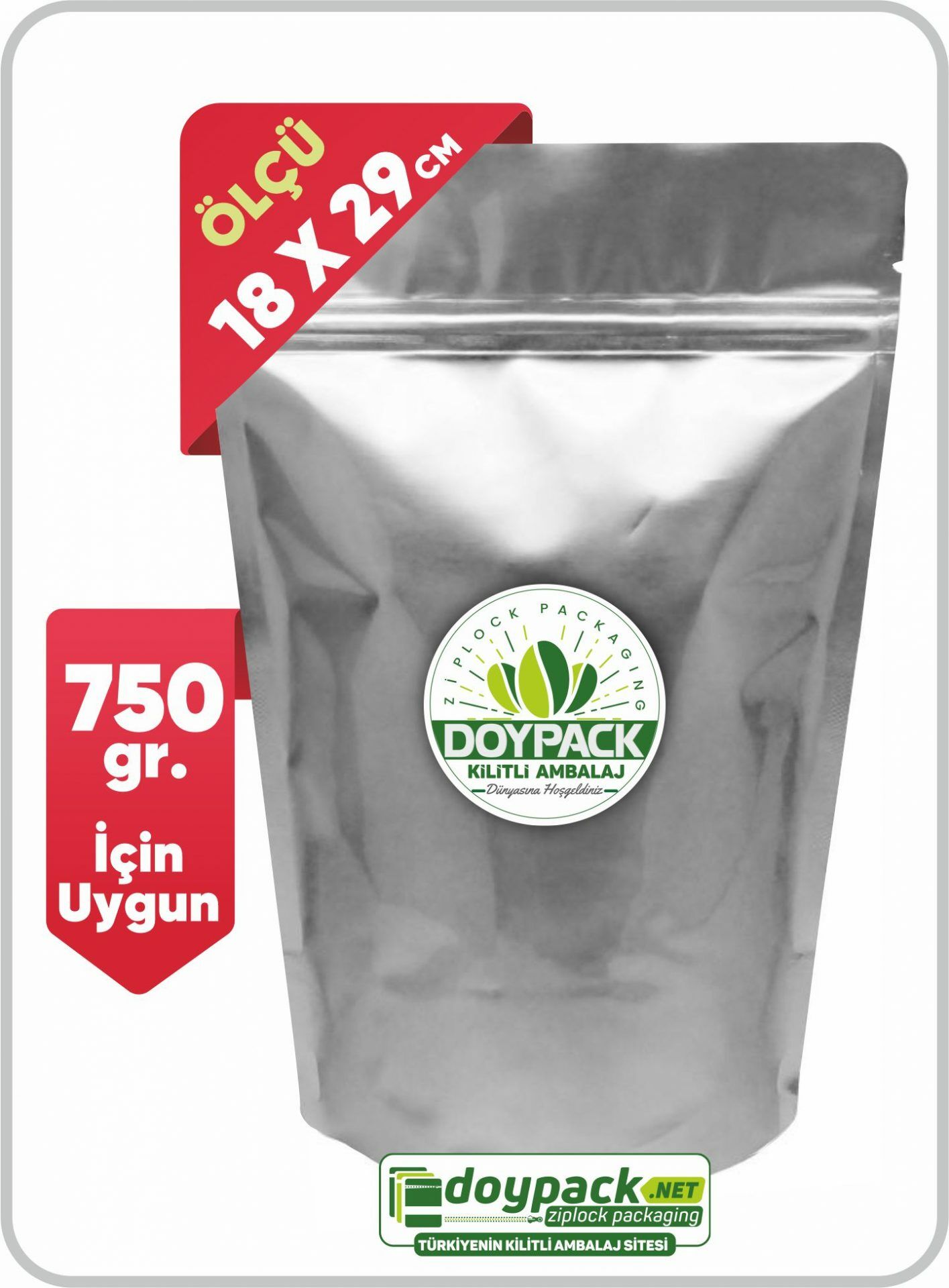 Alüminyum Kilitli Doypack