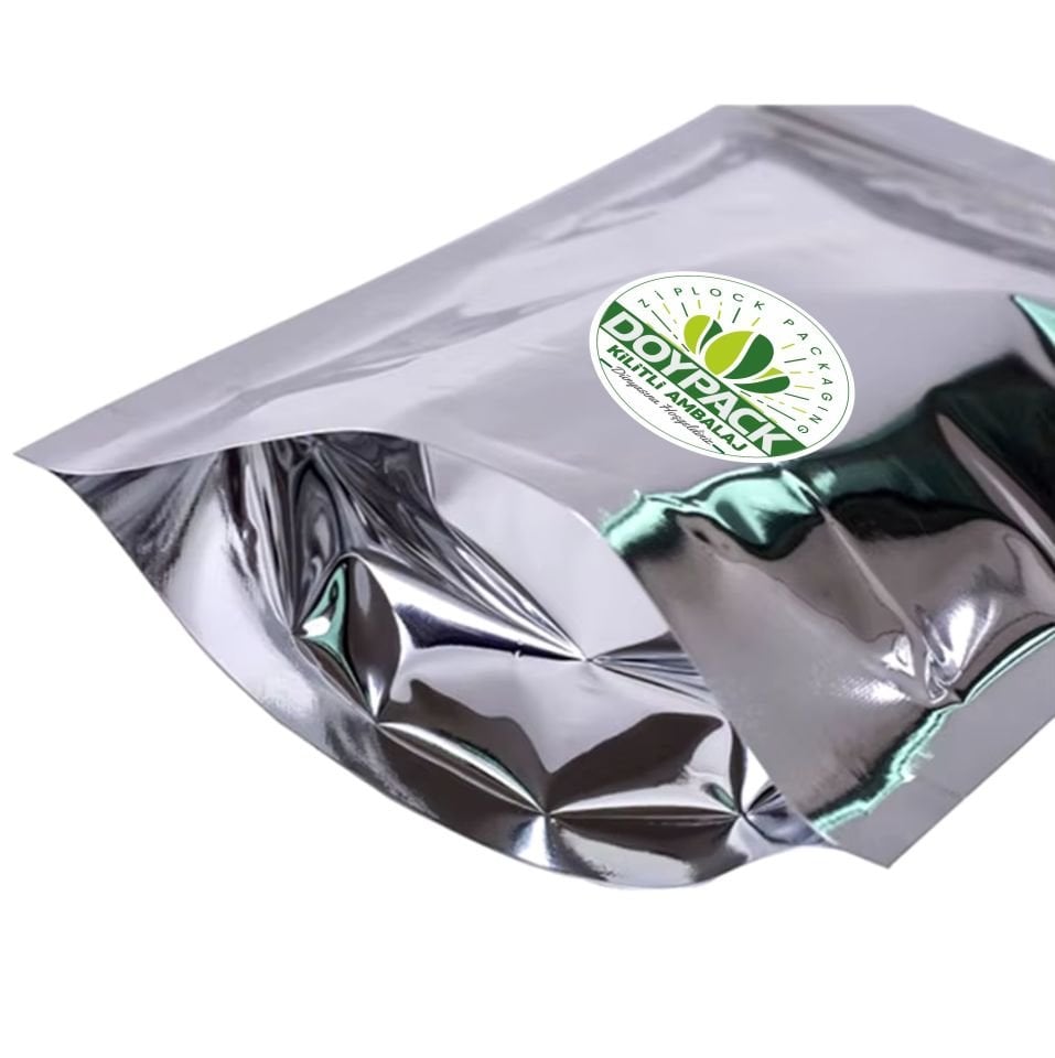 Metalize Kilitli Ham Madde Torbası