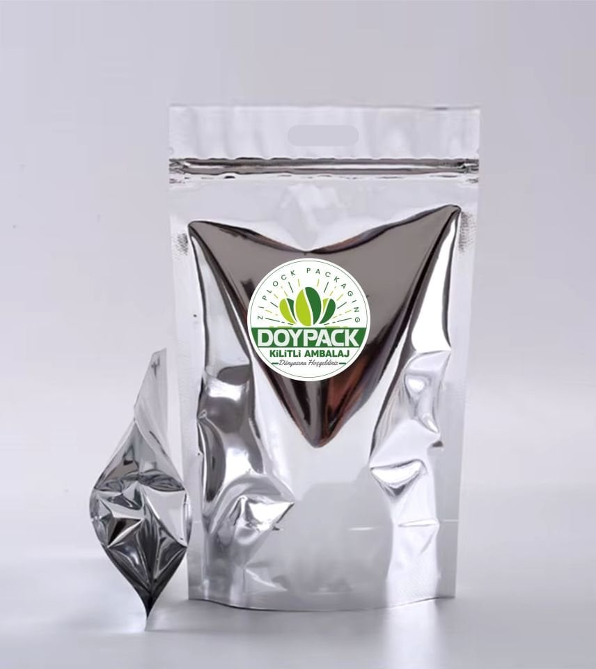 Metalize Kilitli Ham Madde Torbası