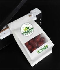 Kraft Pencereli Flat Bottom 50 - 14x35cm