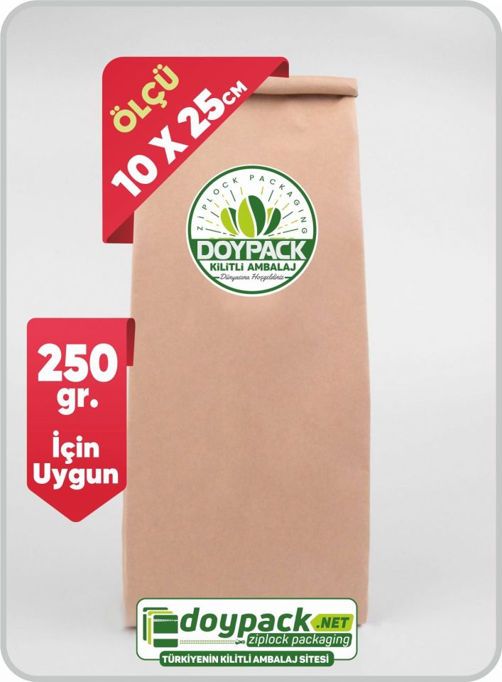 Kraft Alüminyum Yan Körüklü Torba