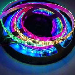 WS2811 Pixel Şerit Led 12 Volt IP20 Rgb 5M