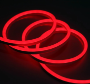 6x12mm Kırmızı Neon Led 25m Makara (2.5 cm'de Kesilebilir.)