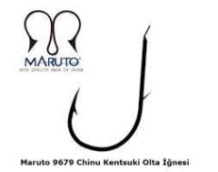 Maruto 9679-bn Chinu Kentsuki Siyah Nikel Olta Iğnesi No:5