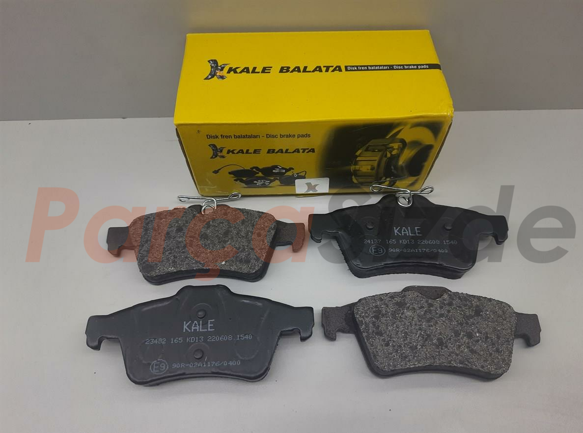 Arka Disk Balata Focus 2006-2015 Cmax 2003-2015 Kuga 2013-2019 (KALE-MEAV6J 2M008 AB)