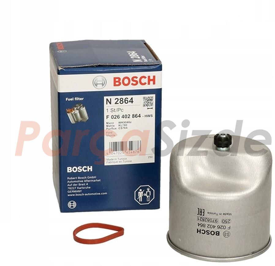 Yakıt Filtresi Metal Focus 1.6 Dizel 2012-2015 Courier 2014-2017 (BOSCH-AV6Q 9D410 BA)