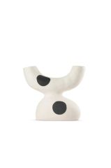 SİYAH BEYAZ SOYUT DESEN DEKOR 21CM