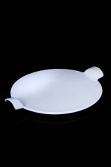 PURE WHİTE DÖNER PORSELEN SERVİS TABAK 30CM