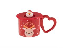 KIRMIZI NOEL BABA MUG KUPA 280ML