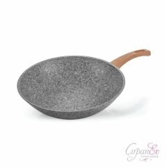 KARACA SILVER STONE BIO GRANIT WOK 28CM