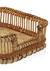 BAMBU NATURAL PEÇETELİK 18X4X6CM