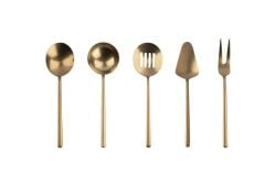 ALLEGRA MAT GOLD 5 PARÇA SOS SERVİS SETİ