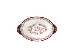 KIRMIZI OVAL ÇEREZLİK 17cm