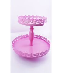 FERFORJE 2 KATLI KURABİYELİK (PEMBE)