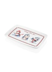 PENGUİN DİKDÖRTGEN SERVİS TABAK 34X25CM