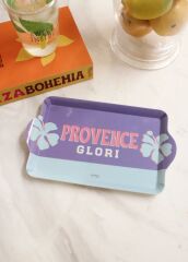 PROVENCE LİLA MİNİ TEPSİ 24X14CM