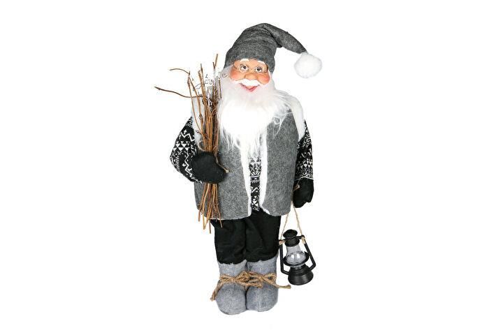 NOEL BABA GRİ ORMANCI 63CM