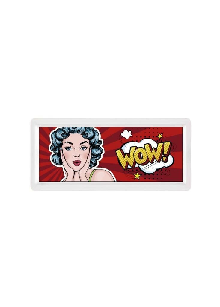 POPART WOW DİKDÖRTGEN SERVİS TABAK 35X16CM